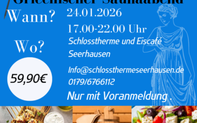 Griechischer Saunaabend